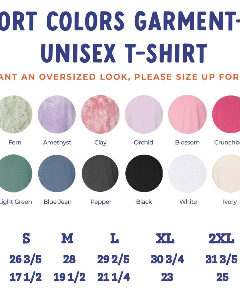 Grow In Grace Comfort Colors Christian & Flower Garment Dyed T Shirt